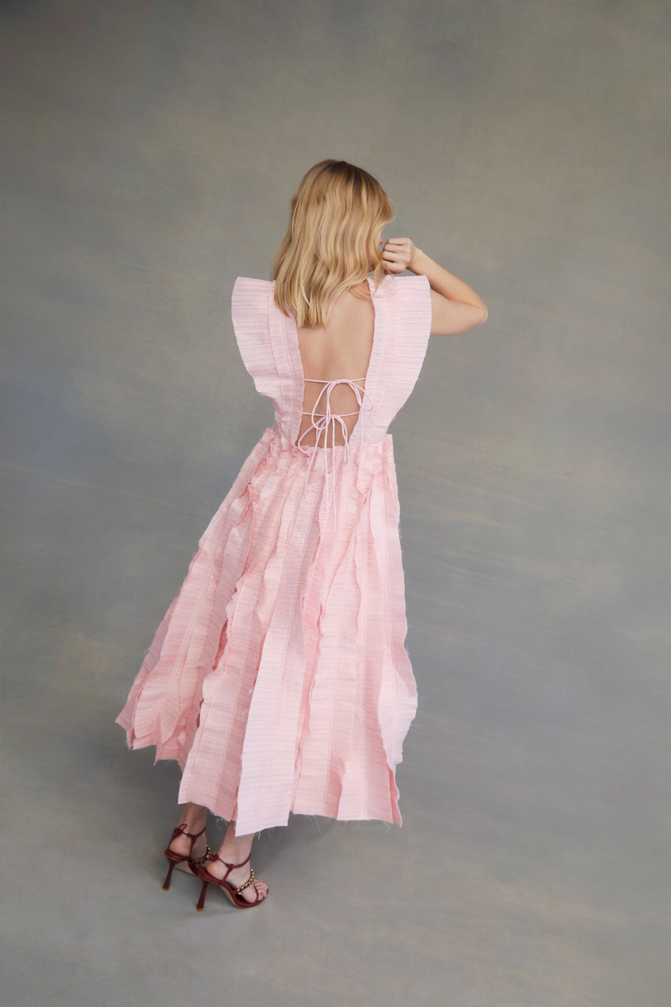 Hybrid Midi Dress | Rose Pink | Aje – Aje